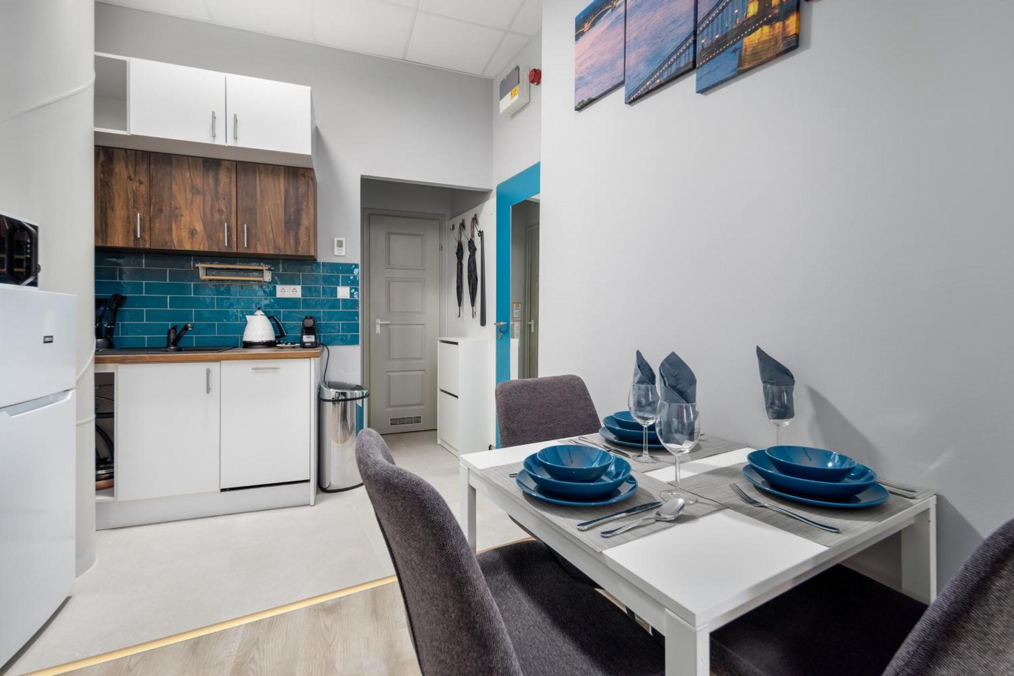 Downtown Apartment House Blue Budapest Eksteriør billede
